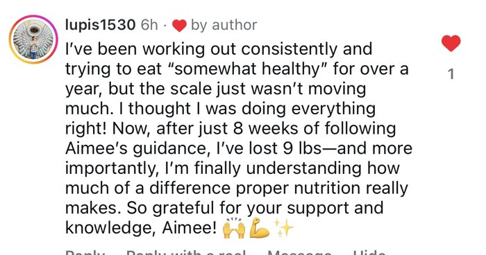 Client testimonial